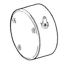 Image for STEARNS 56900 Series NEMA4X Brake Stainless Housing with Release Knob 507504500